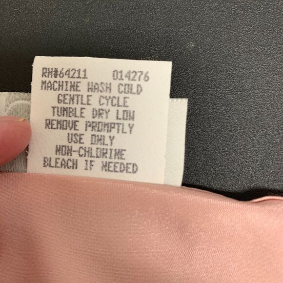 Inner Most Pink Satin Lace Short Gown Trad Wife Classy Size Medium - Picture 9 of 13